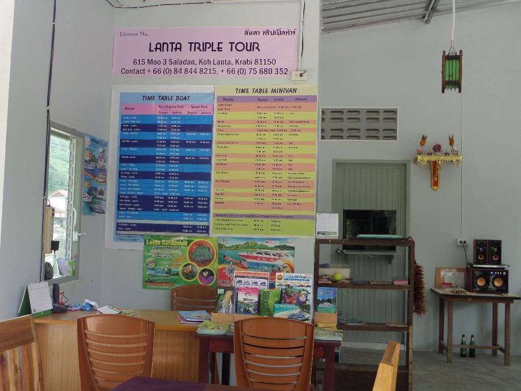 Lanta Triple Novel Otel Ko Lanta Dış mekan fotoğraf